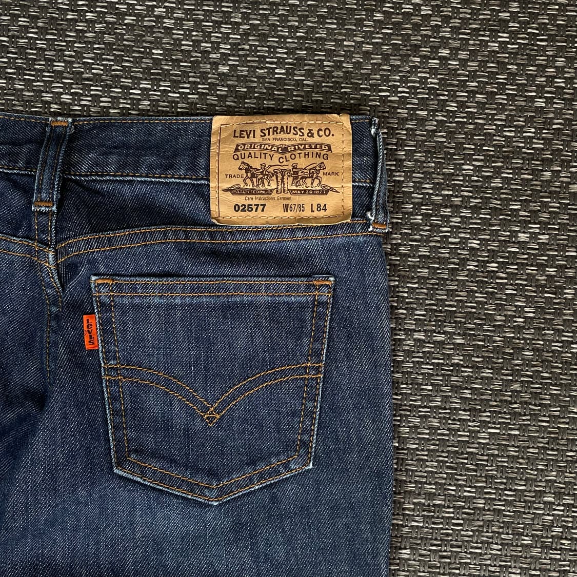 (27) 리바이스 90s 오렌지탭 여성 데님팬츠 상품이미지5
