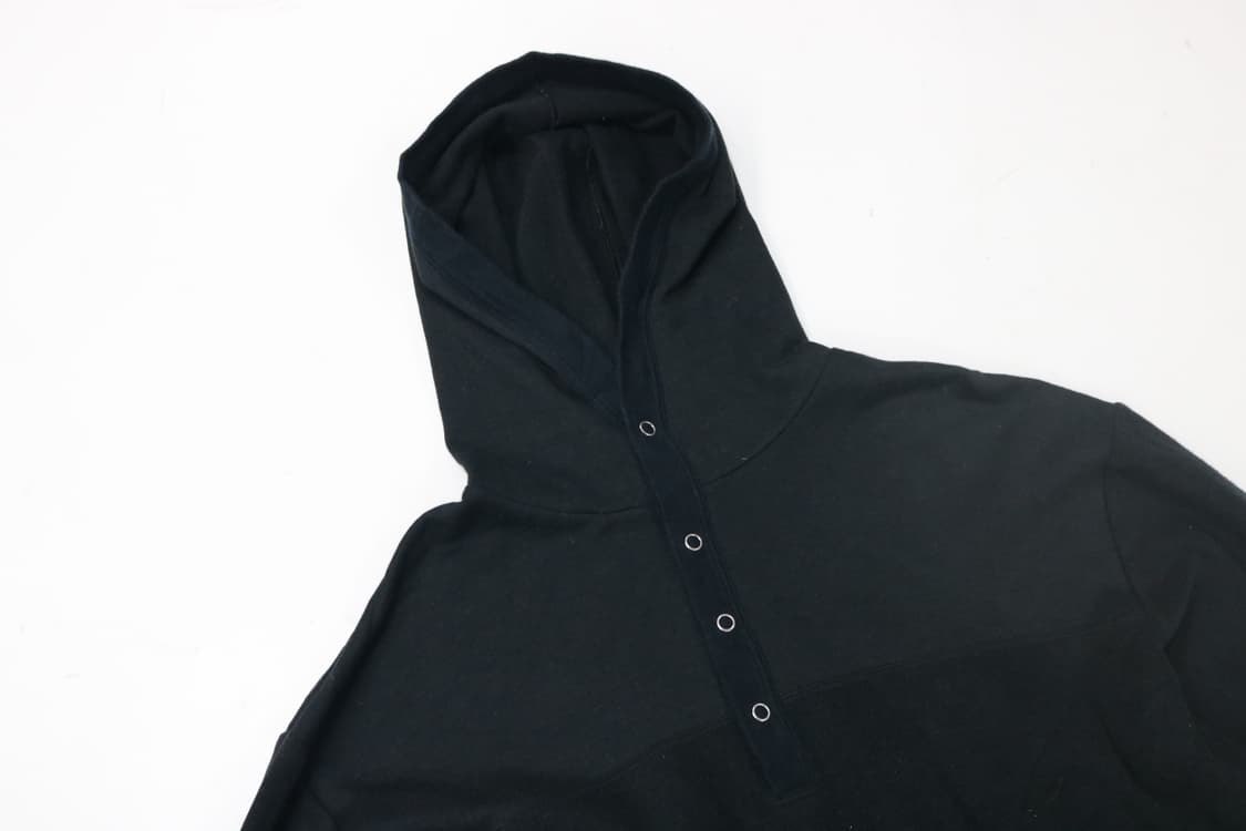 콤사이즘 버튼 후드 상품이미지2