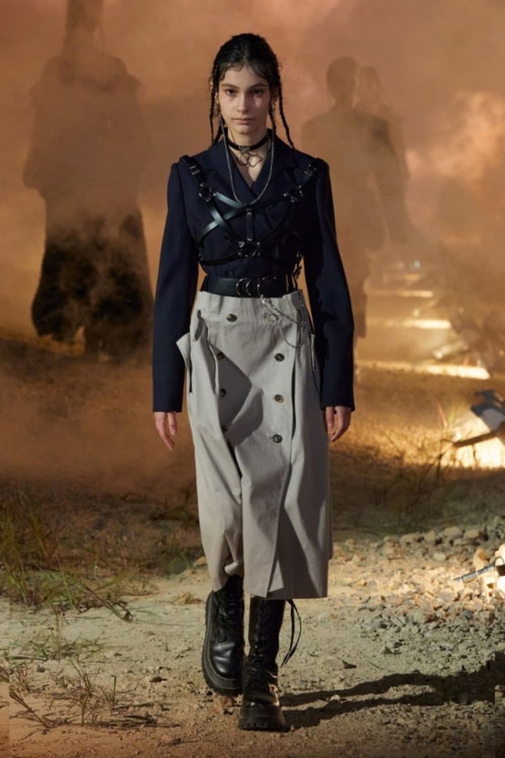 ROKH 트렌치 스커트 2021컬렉션 (당시 원가 200대) 상품이미지1