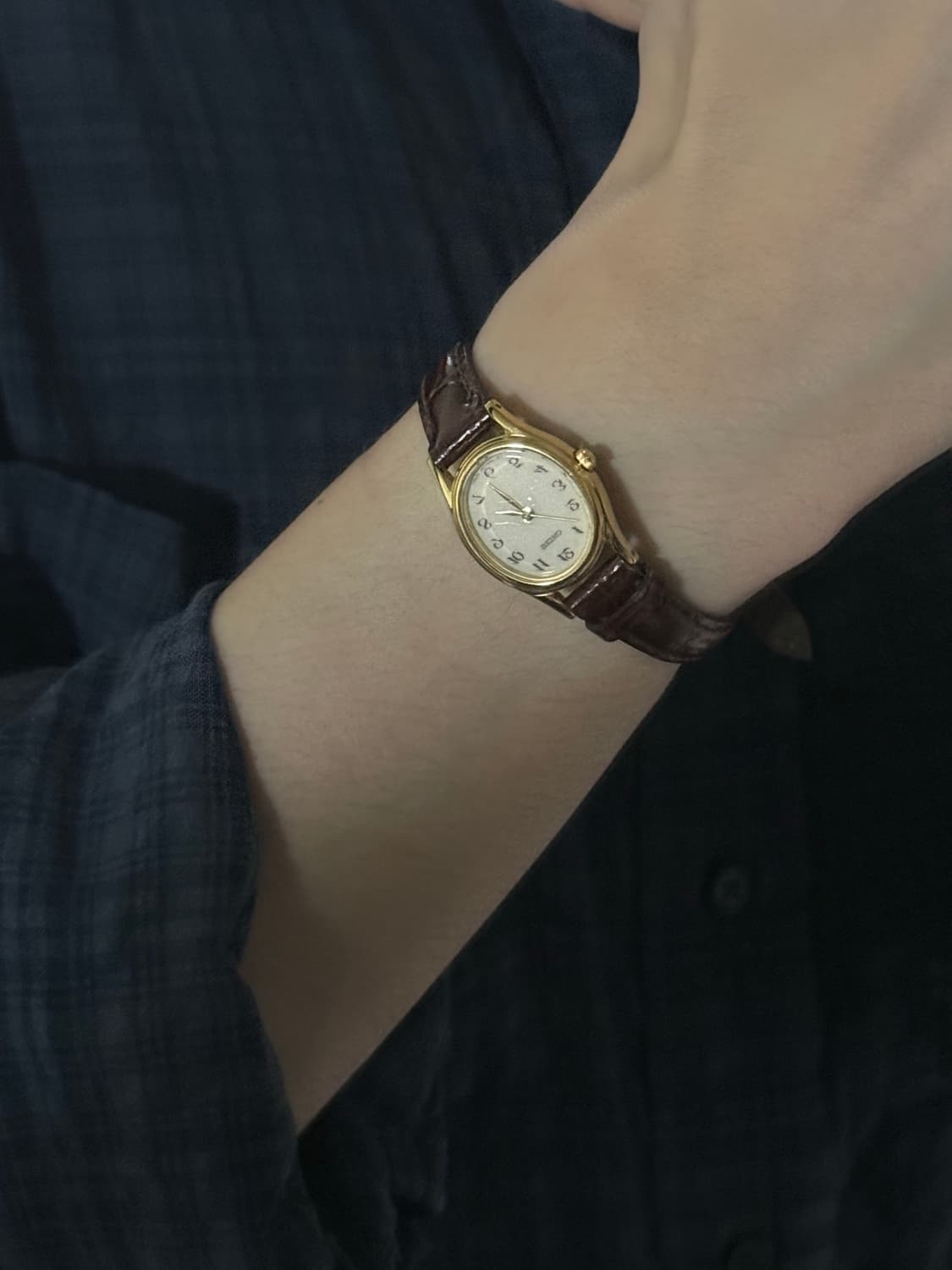SEIKO 빈티지 여성 쿼츠 시계 상품이미지4