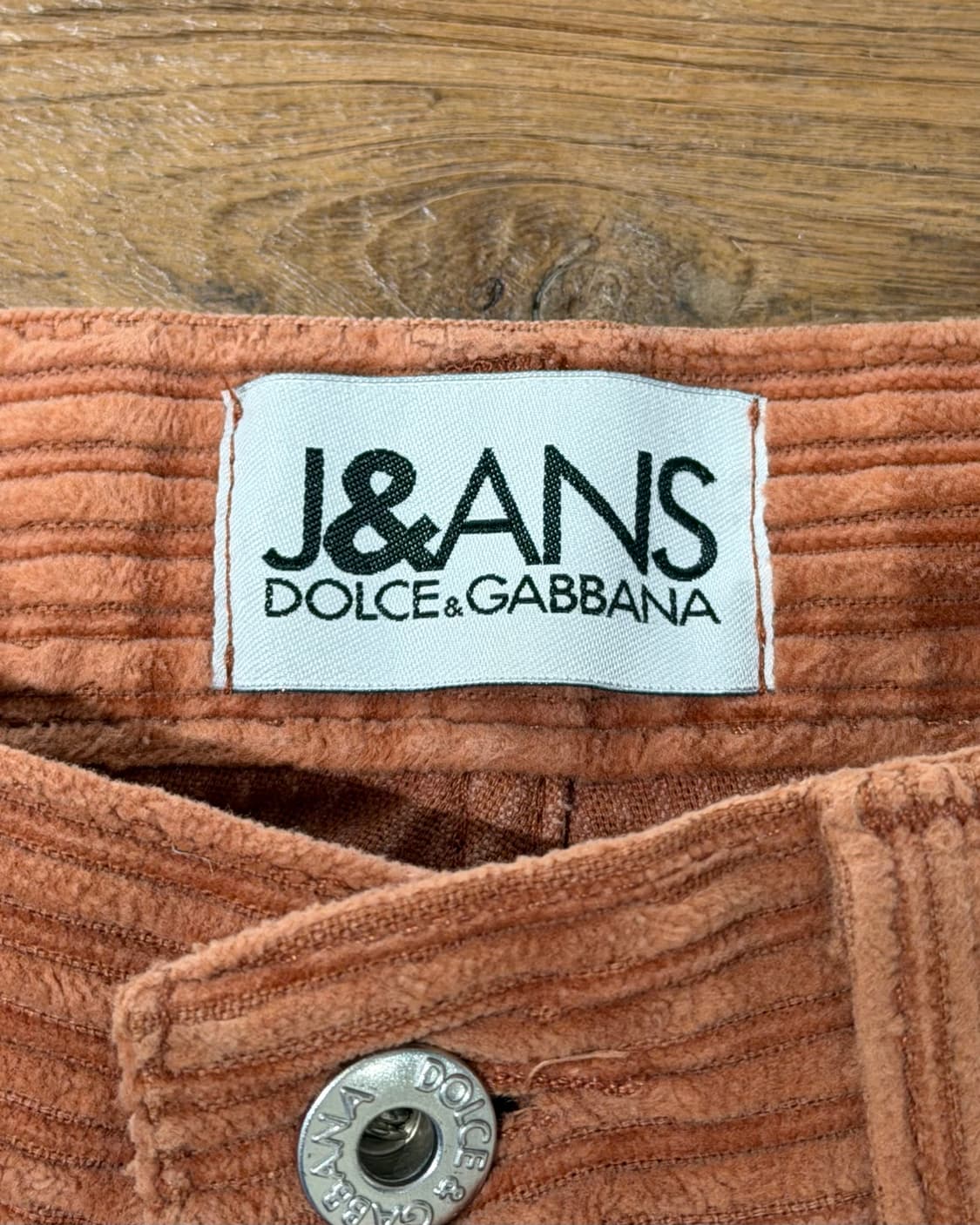 돌체앤가바나 진스 코랄 코듀로이 와이드 팬츠 상품이미지7