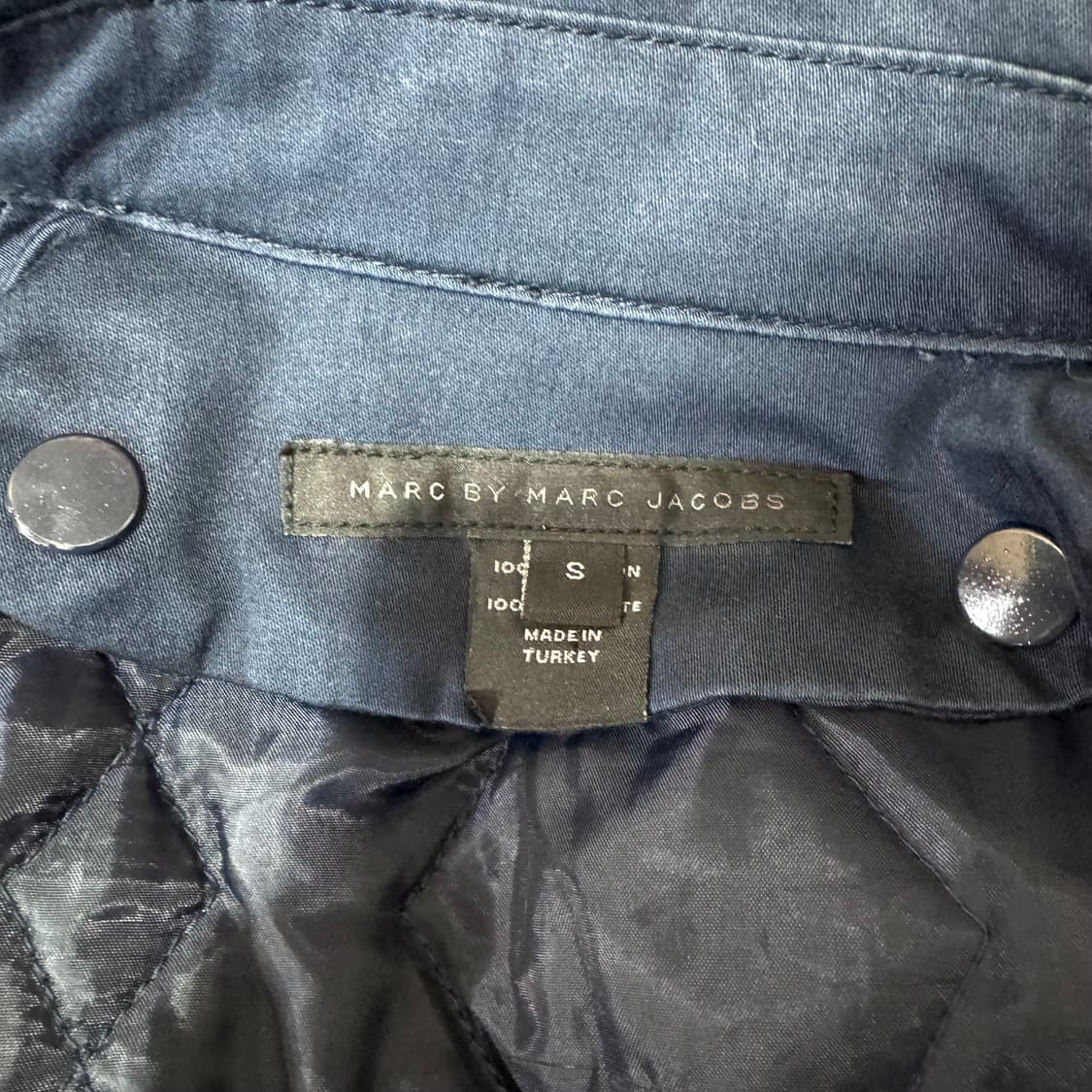 마크 제이콥스 네이비 바이커 봄버 자켓 (S)   상품이미지5