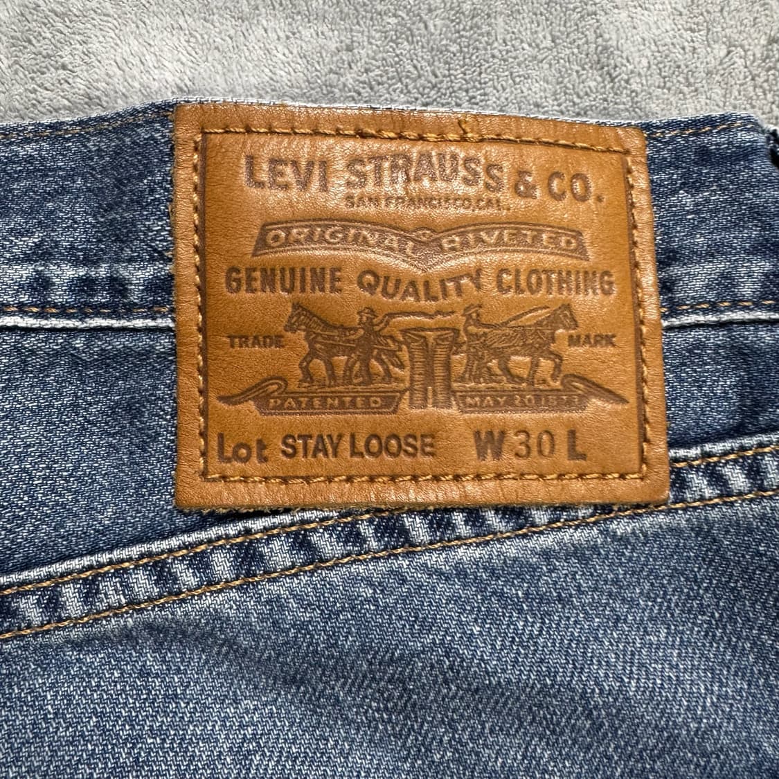 리바이스X샘바이펜 stayloose 빅E 30 상품이미지6