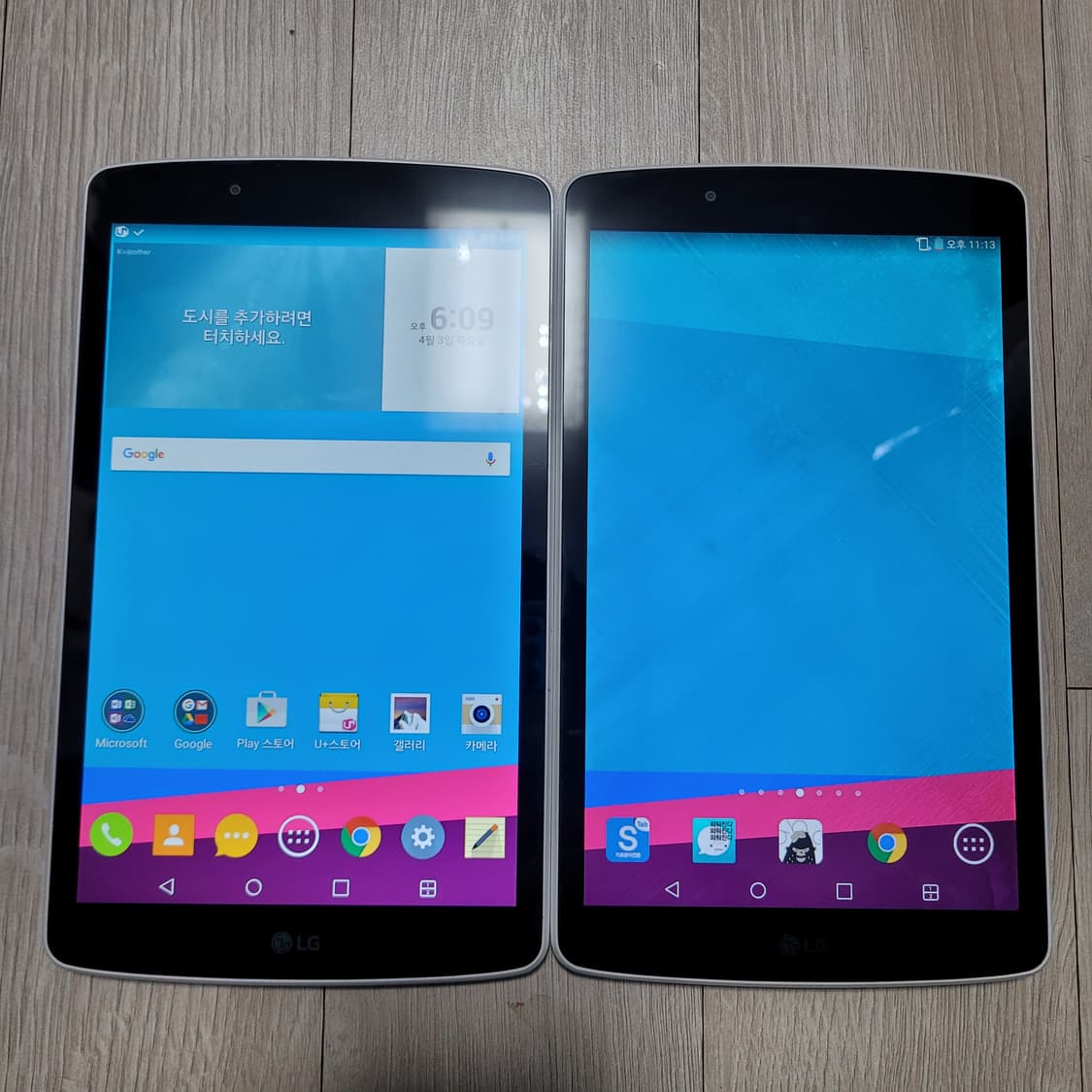 LG G패드 8.0 태블릿 화이트 2대 일괄 상품이미지1