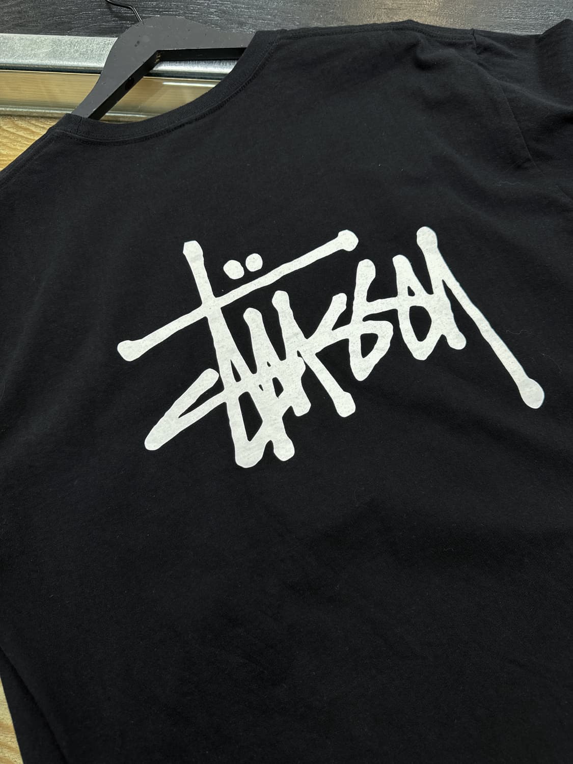 스투시 베이직 스탁 로고 티셔츠 상품이미지5