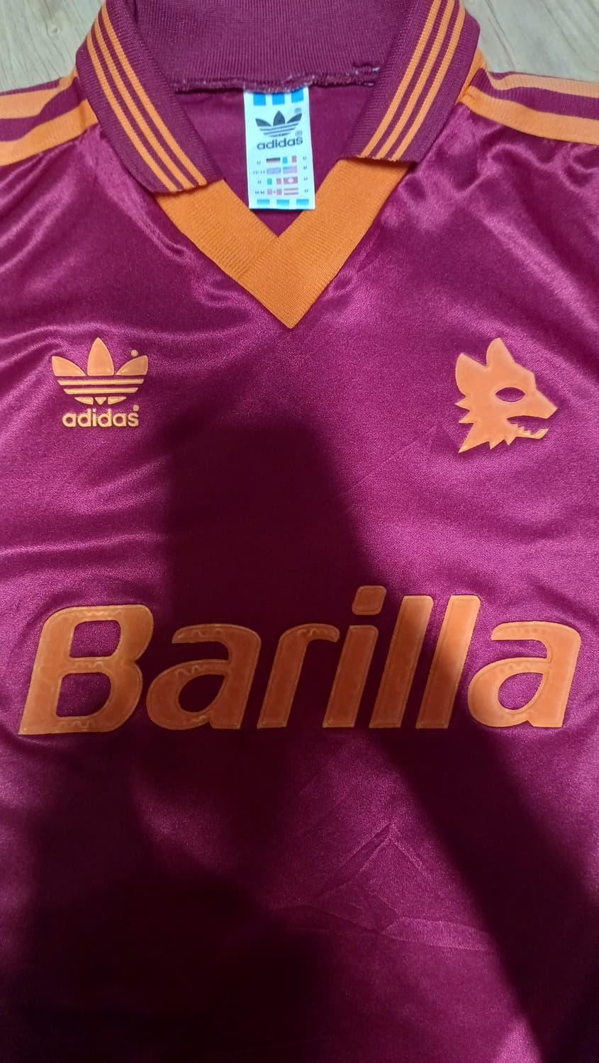 [원판] 92 93 as로마 토티 홈 유니폼  상품이미지3