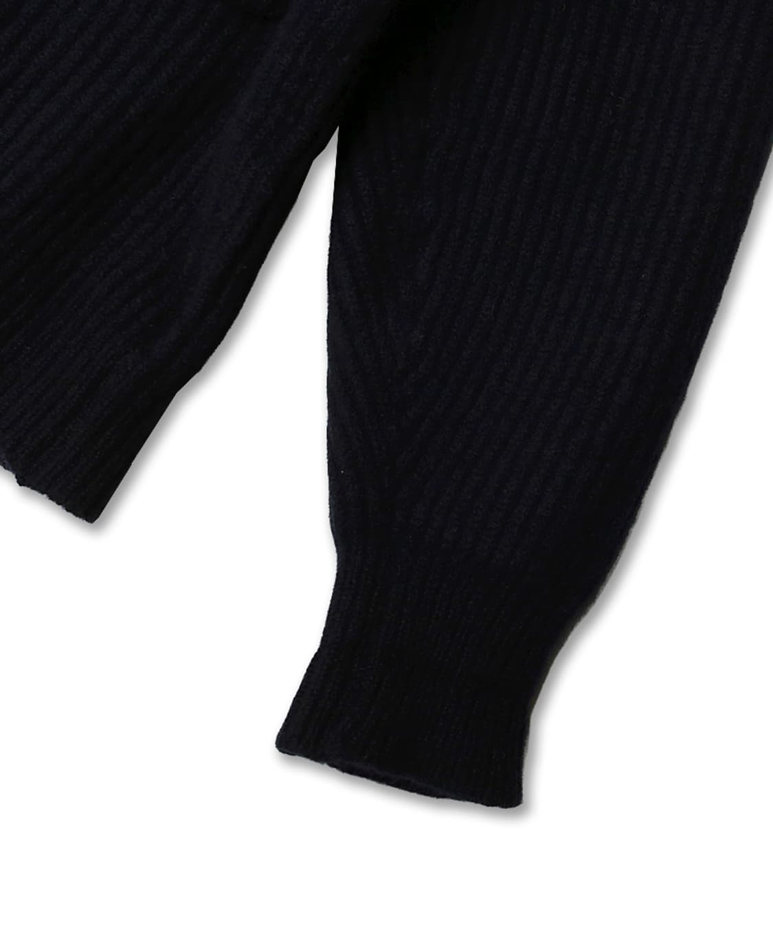 윌리엄 로키 [William Lockie] 네이비 숄카라 니트 가디건 상품이미지4