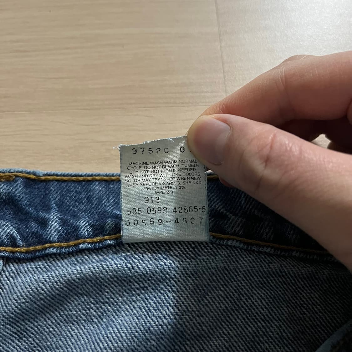 [34X34] 90s 빈티지 리바이스 569 상품이미지3