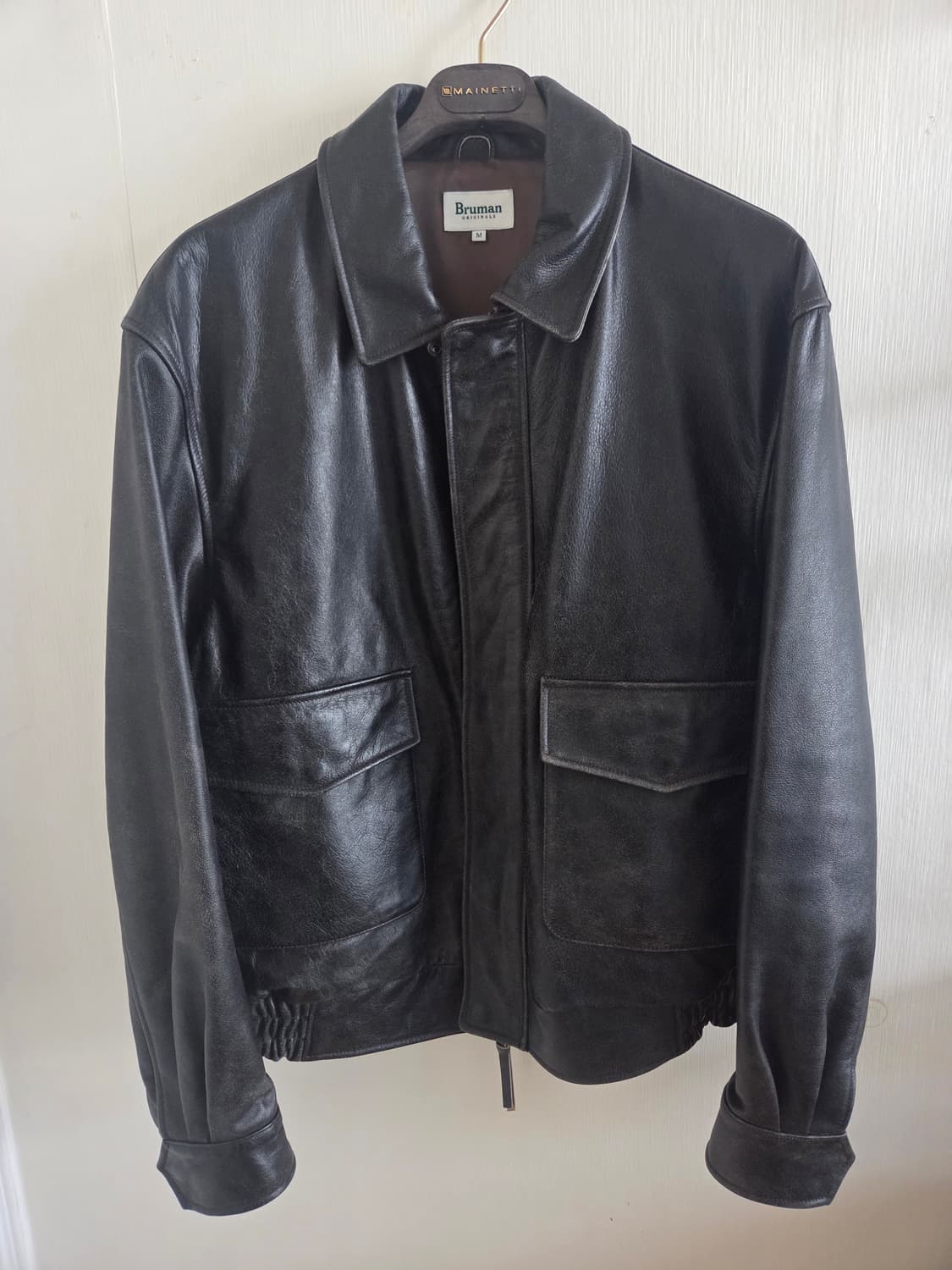 브루먼 OG A2 레더 자켓 M 상품이미지2