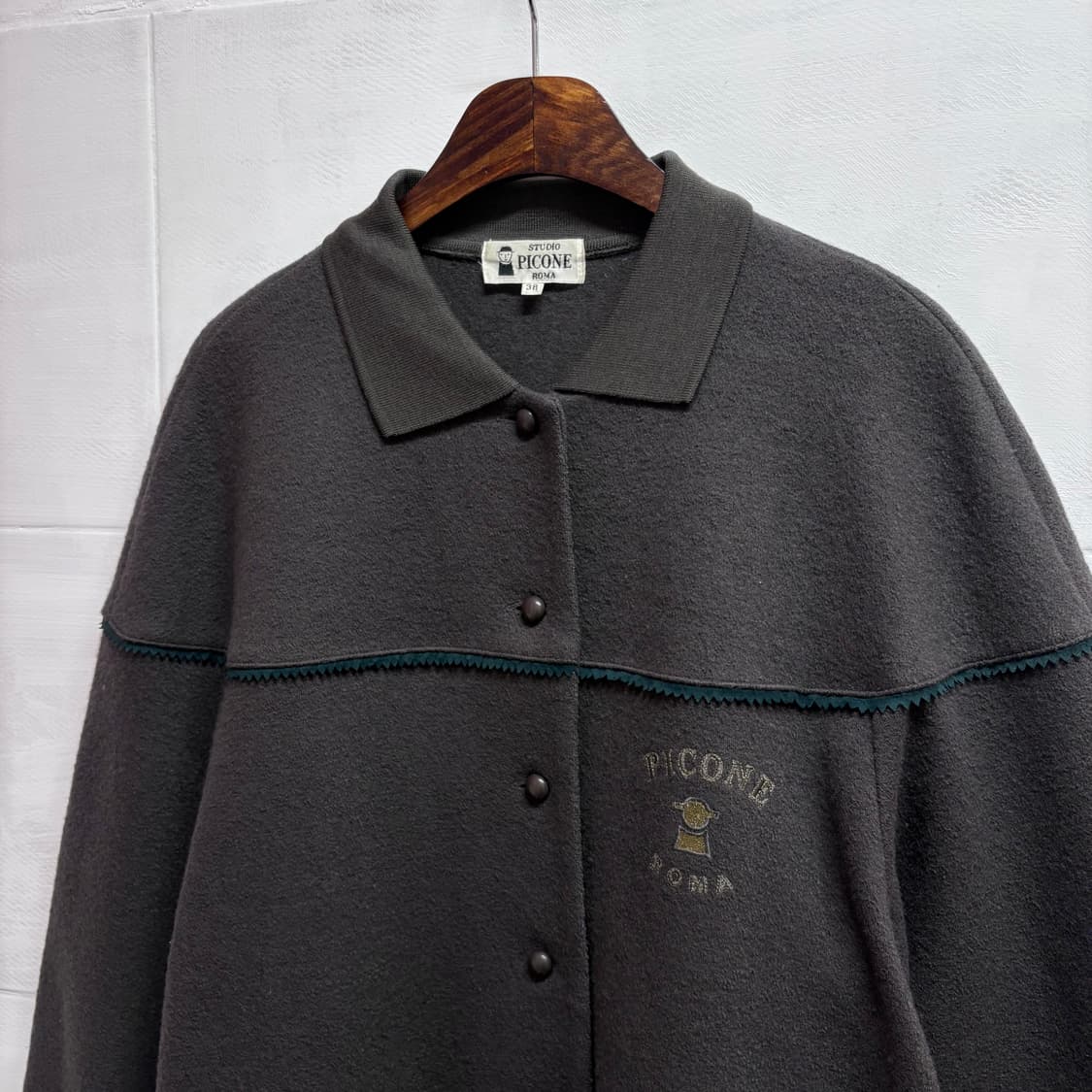 Studio picone roma 스튜디오 피코네 로마 울 코트  상품이미지2