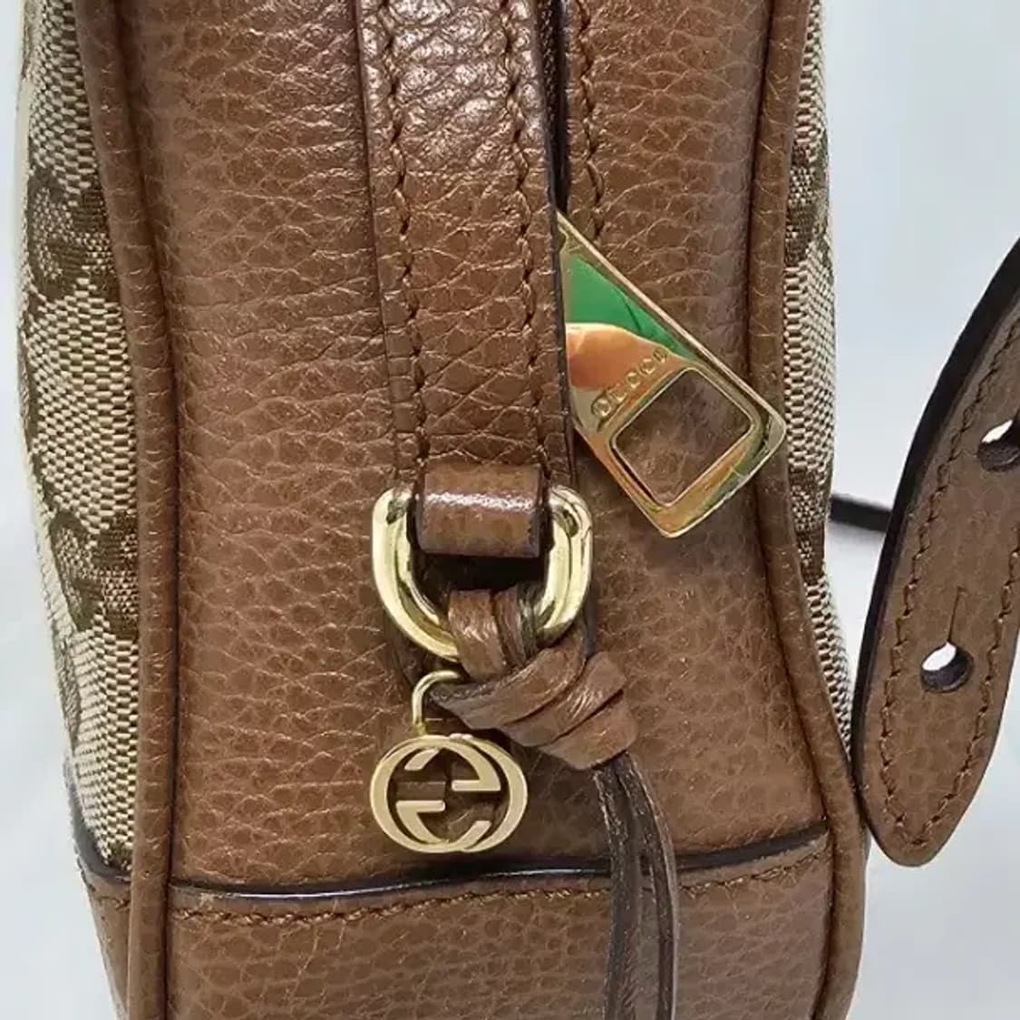 구찌 GG 패턴 브라운 크로스백 상품이미지9