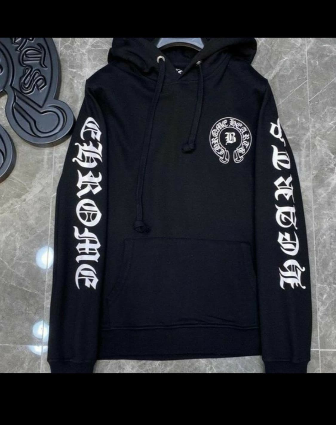 크롬하츠 홀스슈 입술 후드티 상품이미지2