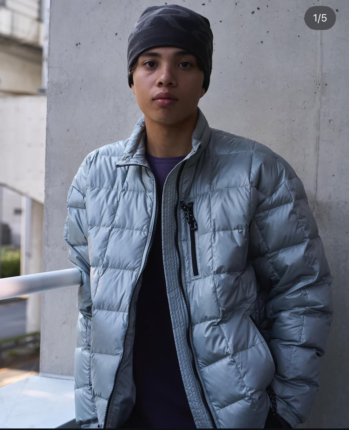 카키스 캠퍼 다운 자켓 m 상품이미지7