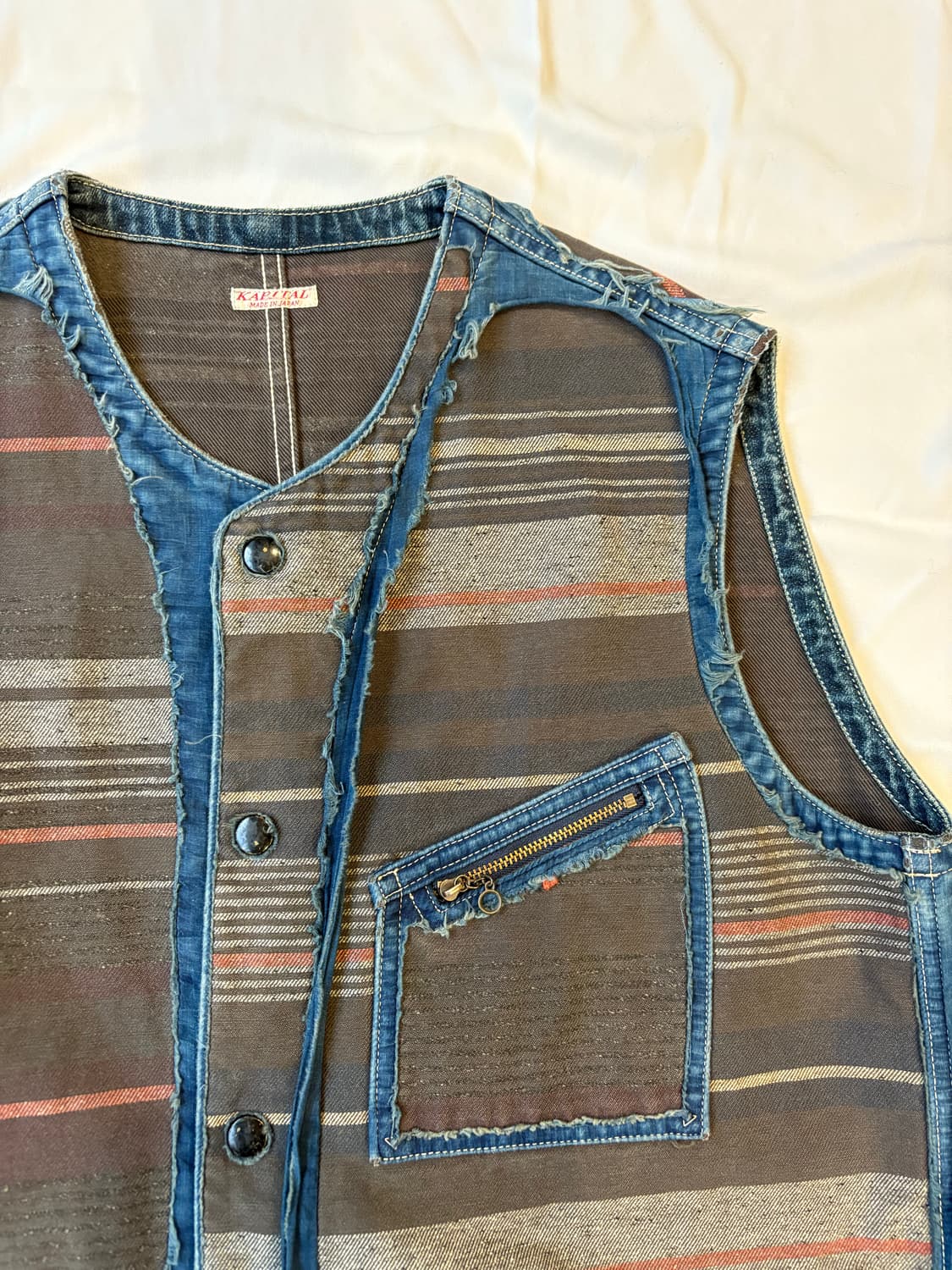 Kapital Kountry 패치워크 베스트 상품이미지1