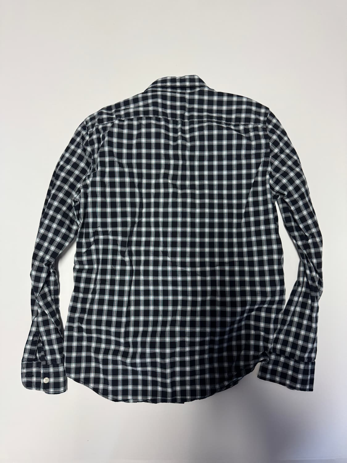 남성 아메리칸 이글 슬림핏 빈티지 체크 셔츠 M 상품이미지2