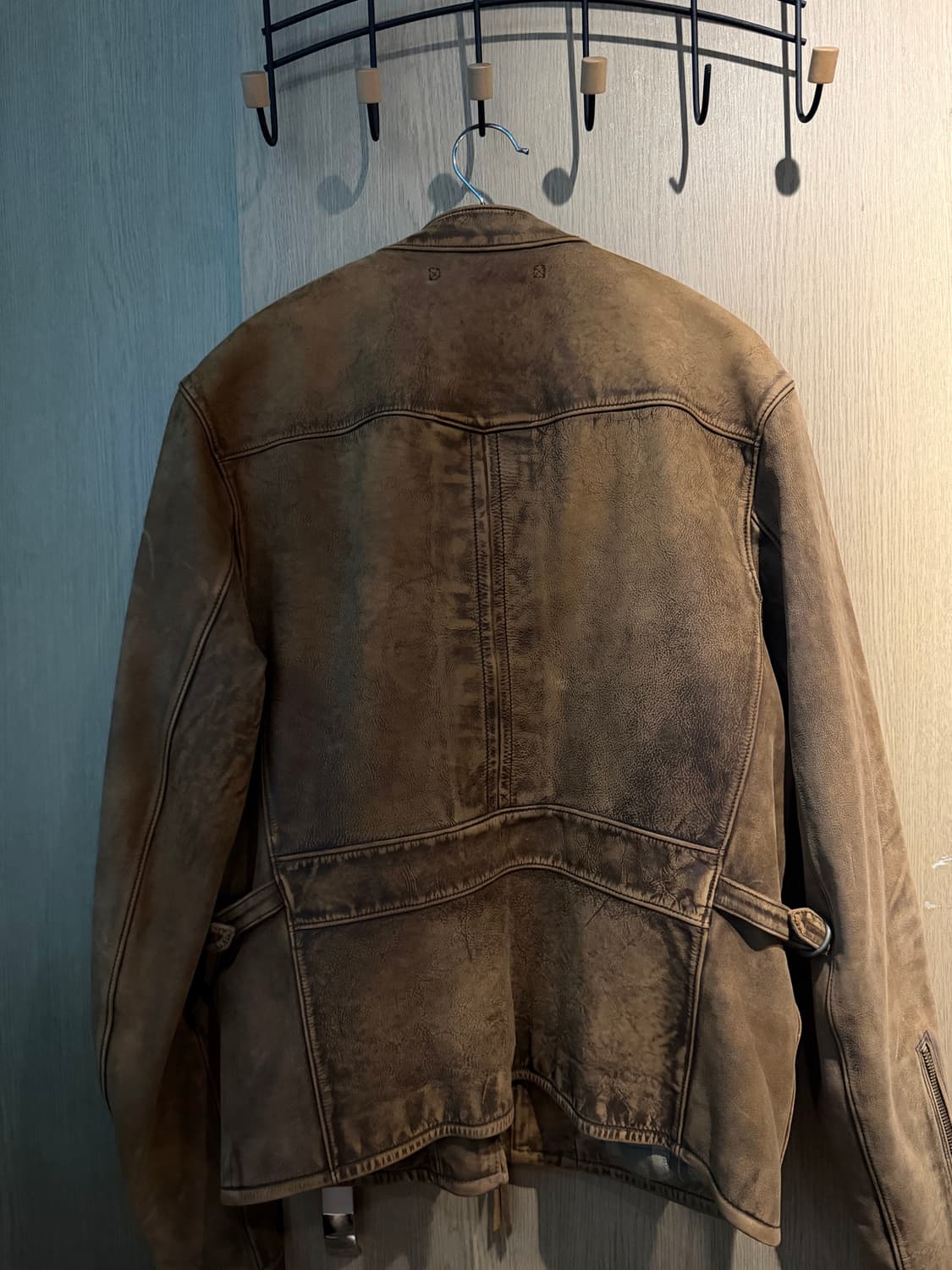 더블알엘 모토 레더 자켓 상품이미지5
