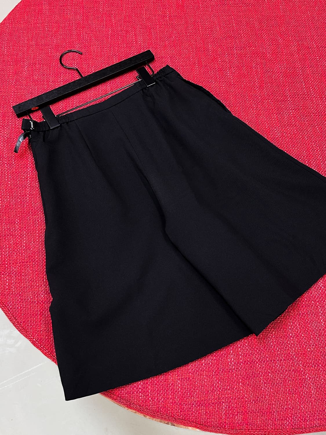 black flare skirt shorts 상품이미지6