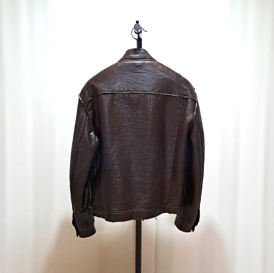 (택포) AX 아르마니익스체인지 비건레더 무스탕 XL B128 상품이미지4