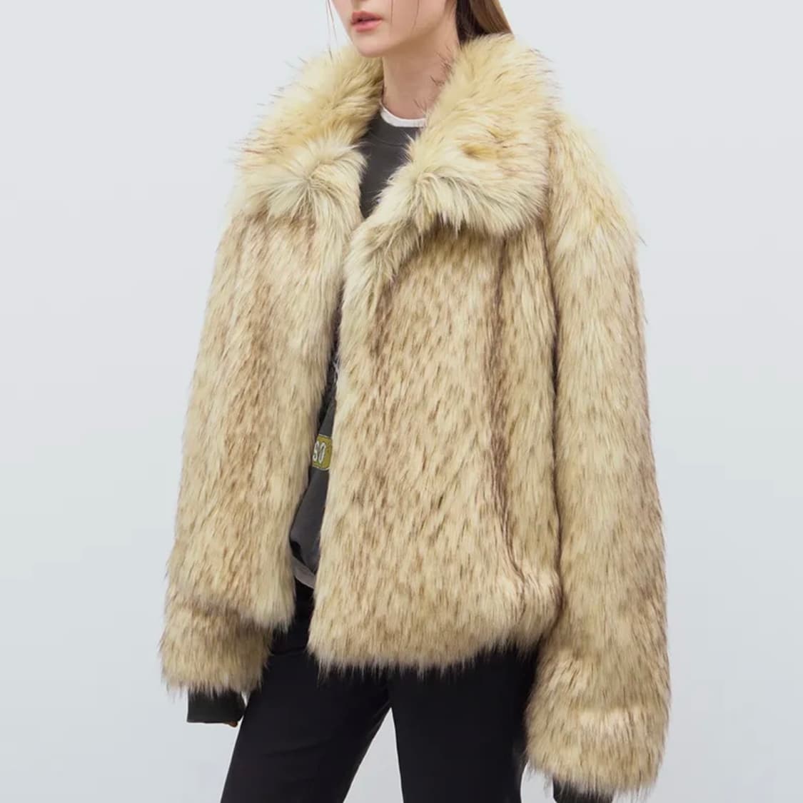 레이브 믹스 퍼자켓 상품이미지1