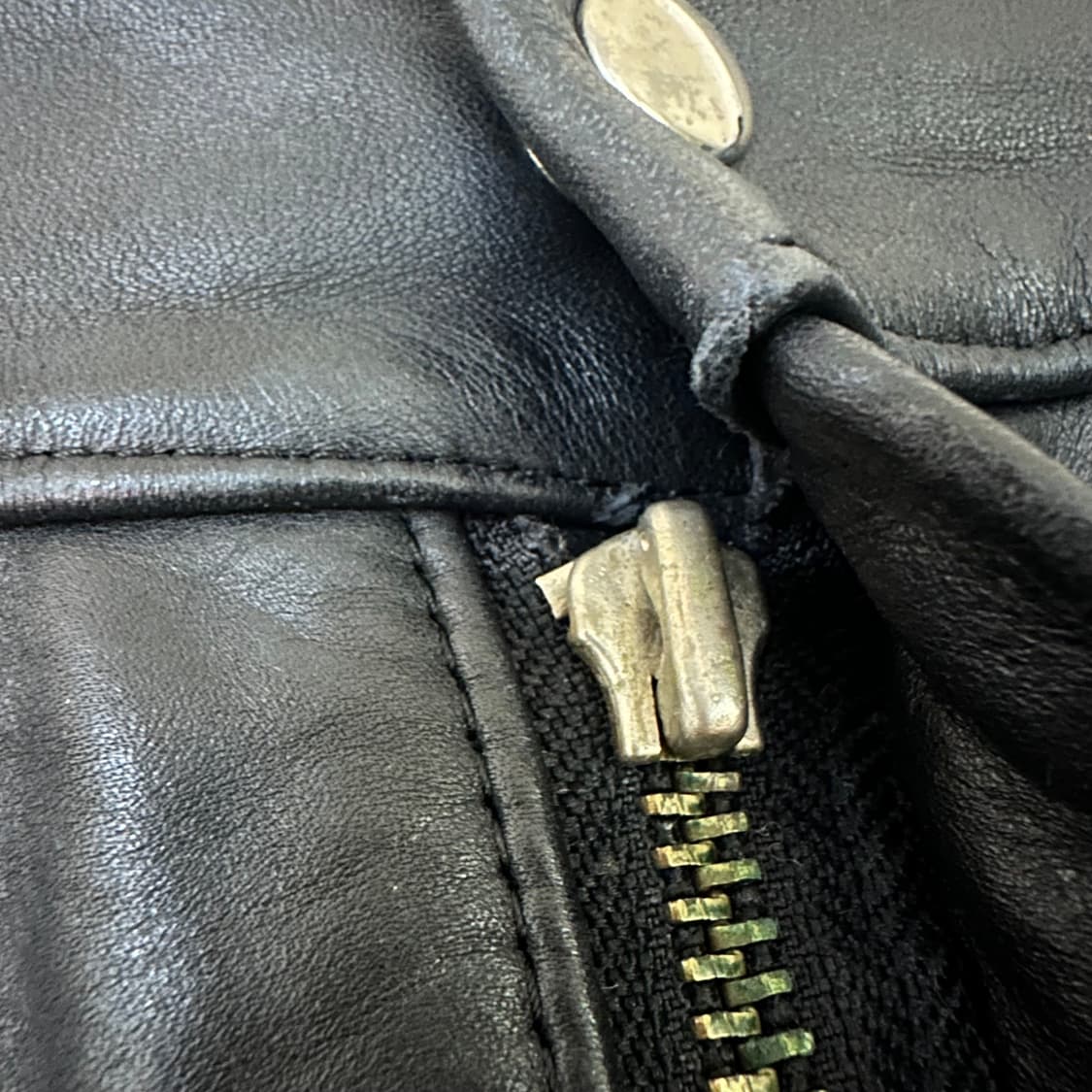 29 소가죽 바지 블랙 상품이미지3