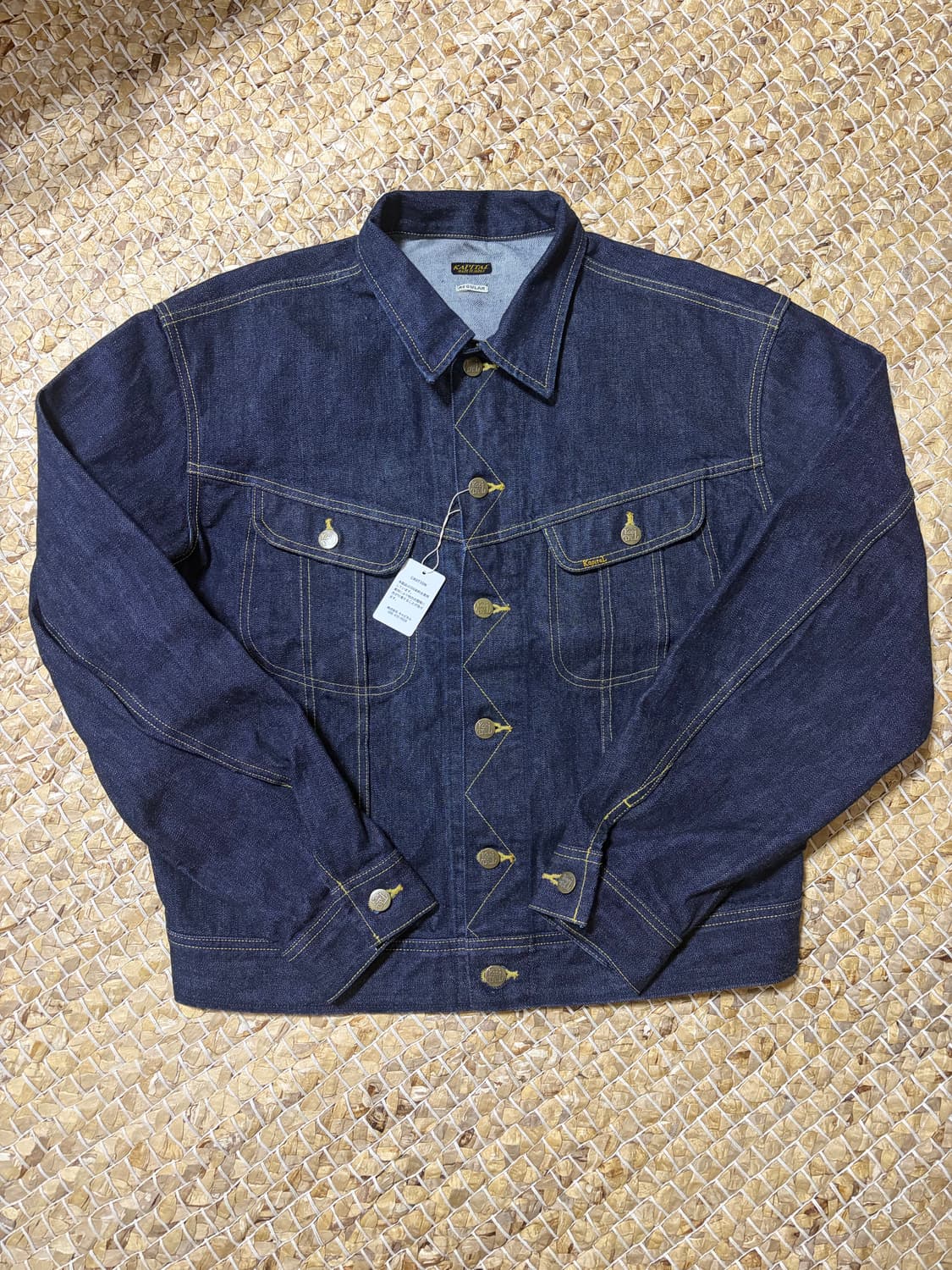 캐피탈 웨스터너 데님 자켓. 상품이미지1