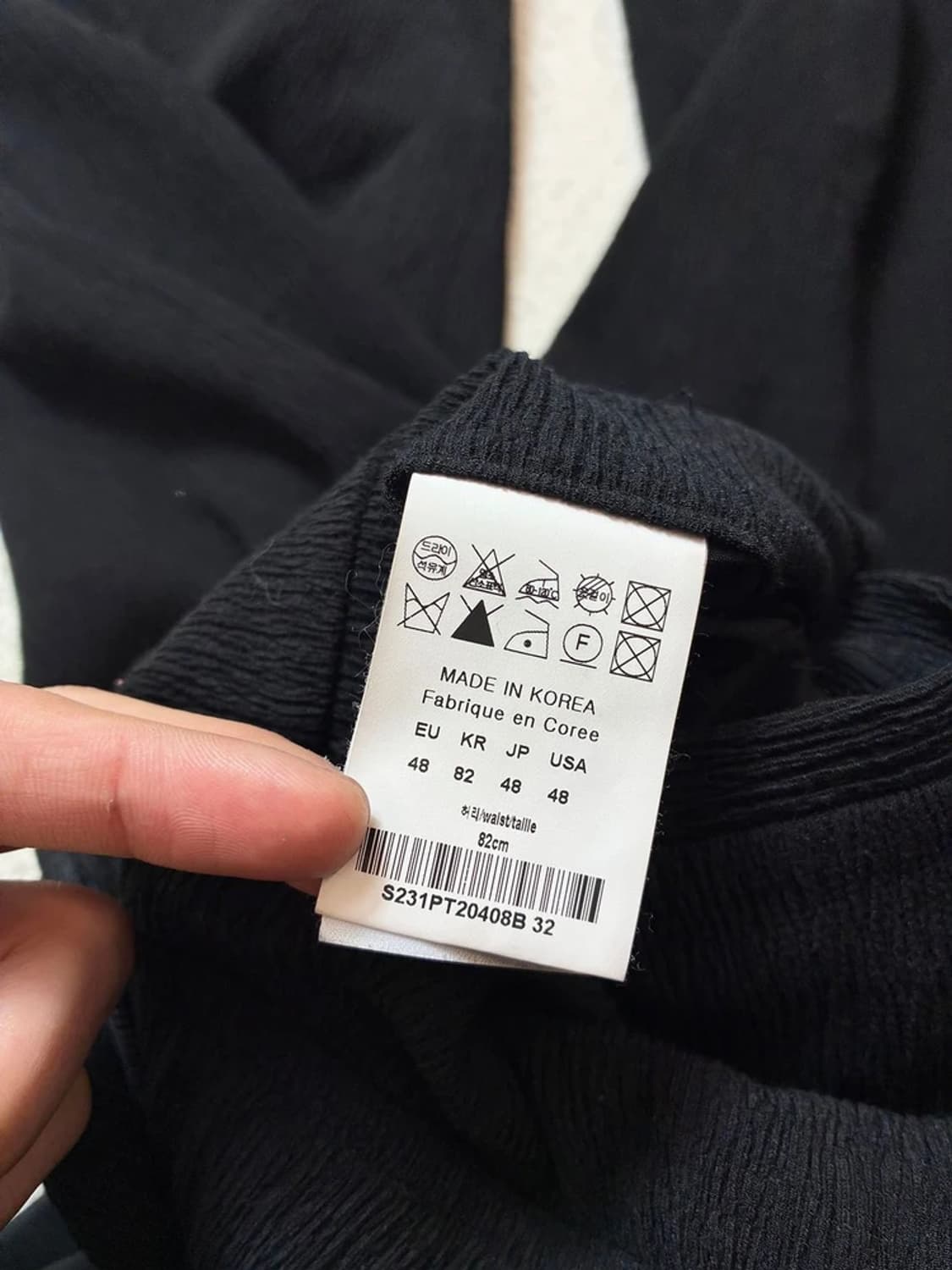 솔리드옴므 22FW 밴딩 플리츠 팬츠 PN6863 상품이미지7