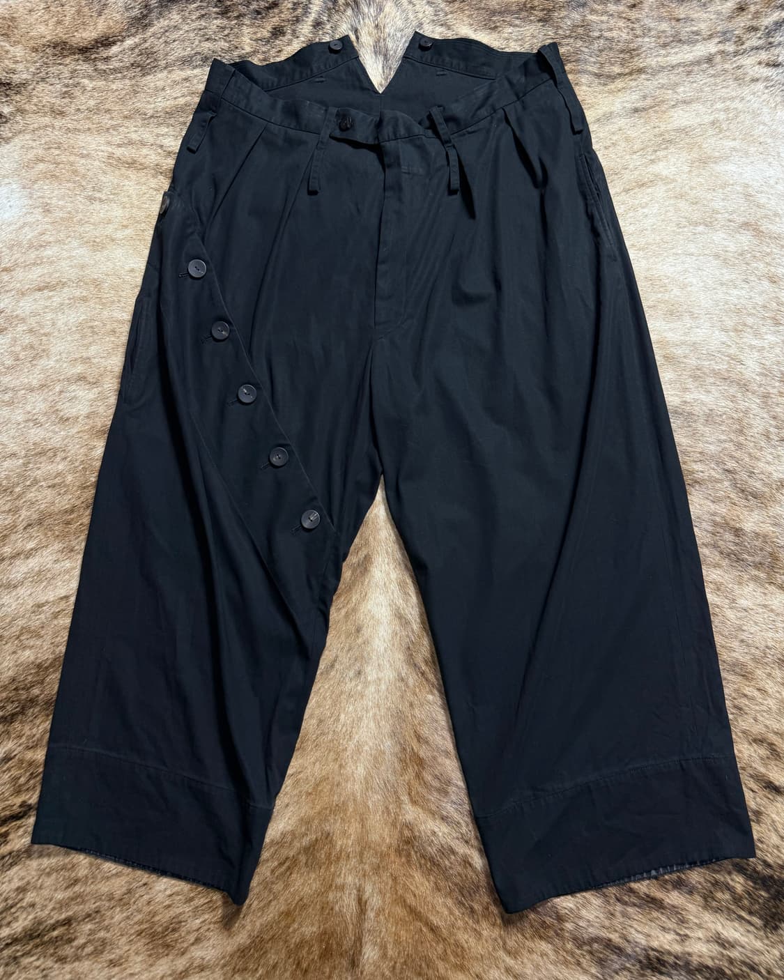 Yohji Yamamoto Botton Slacks 상품이미지4