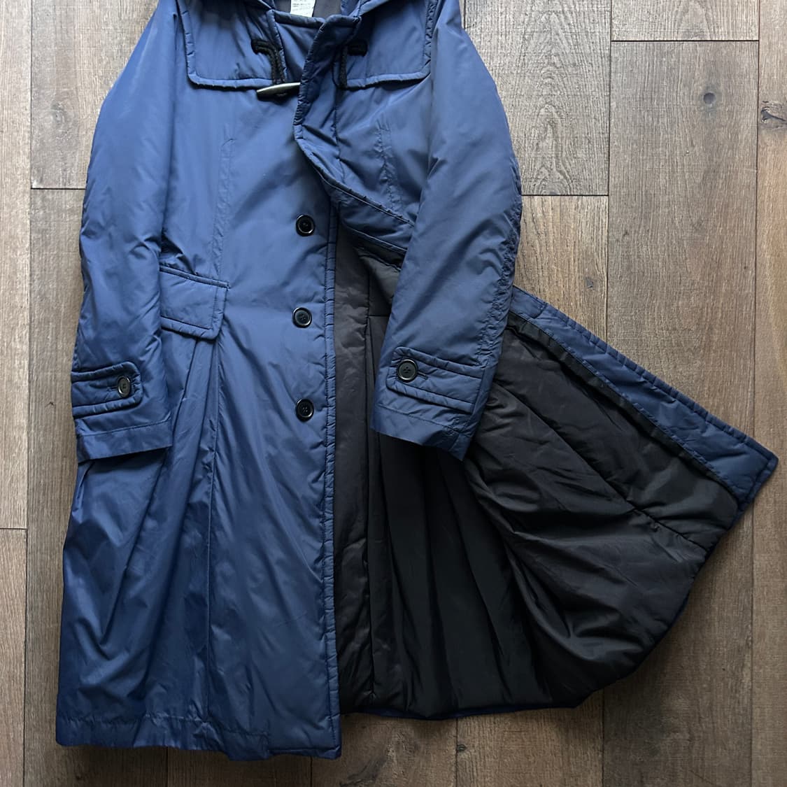 Pintuck Flare Padded Coat 상품이미지5