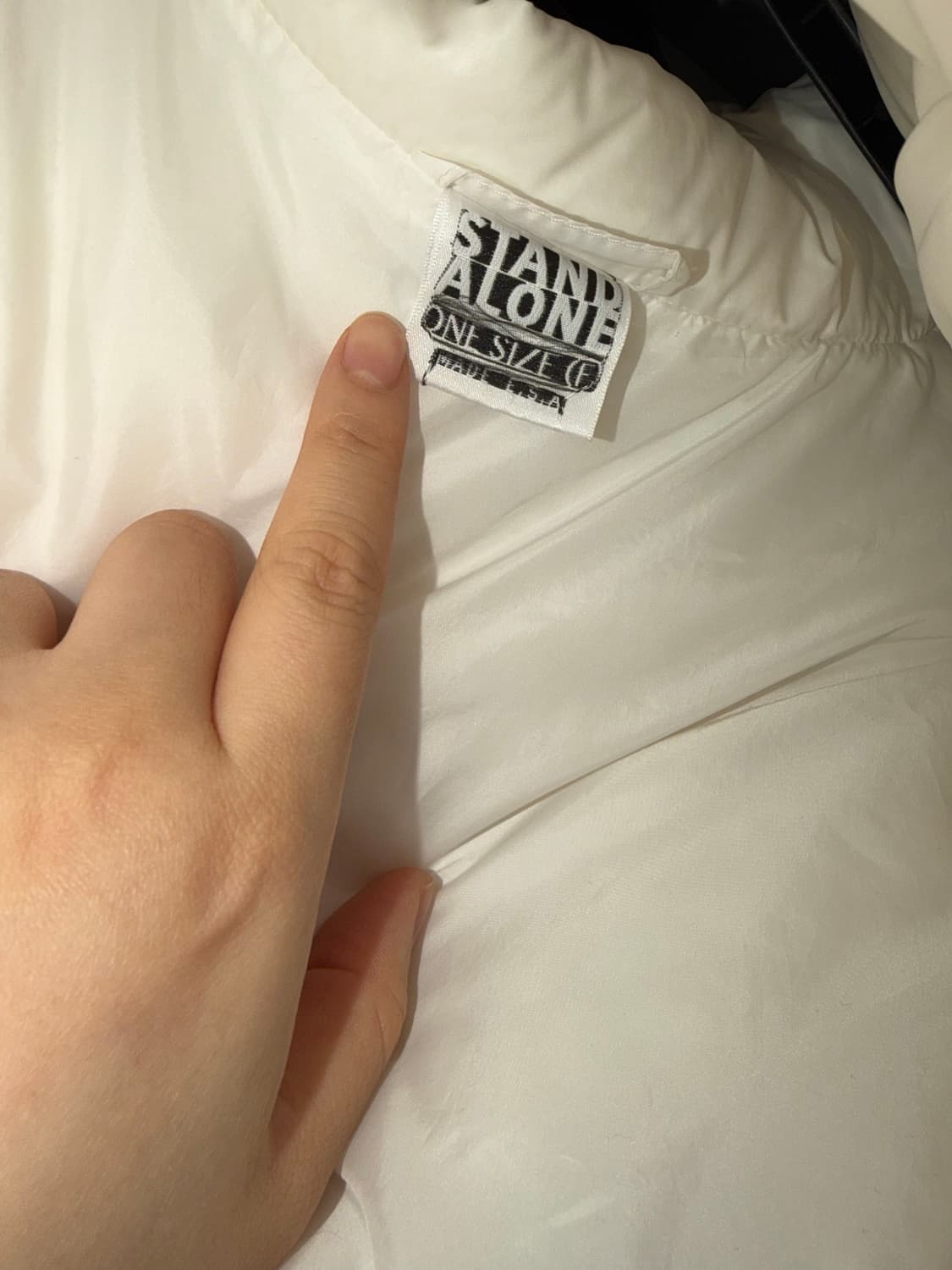 스탠드얼론 크롭 패딩 상품이미지4