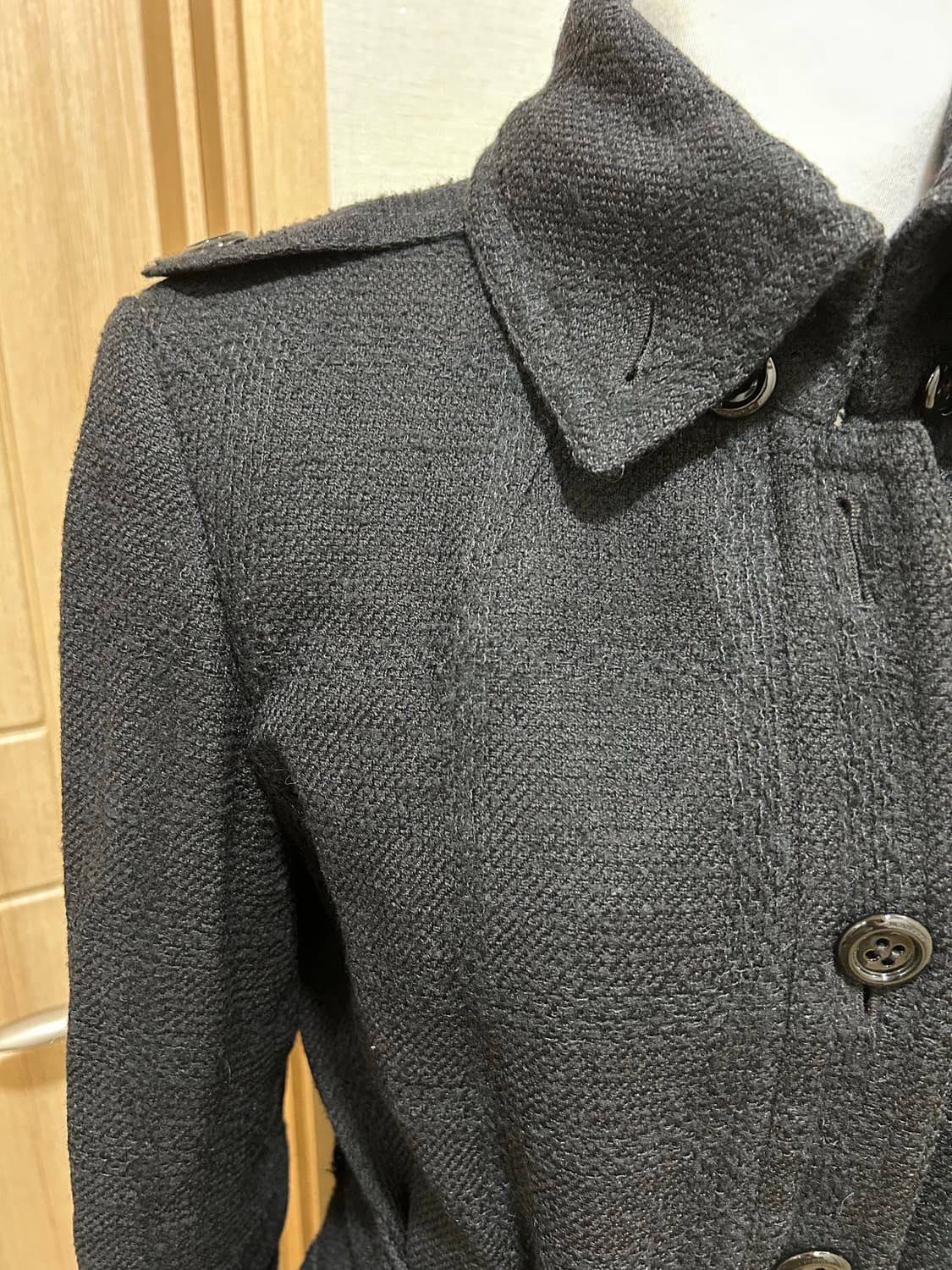 정품 버버리 여성 롱 코트 상품이미지3