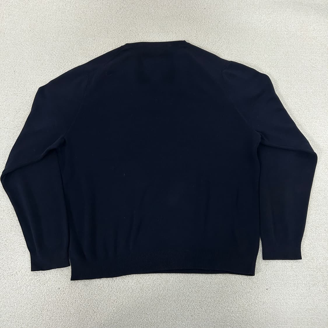  폴로 랄프로렌 포니로고 네이비 피마코튼 브이넥 니트  상품이미지4