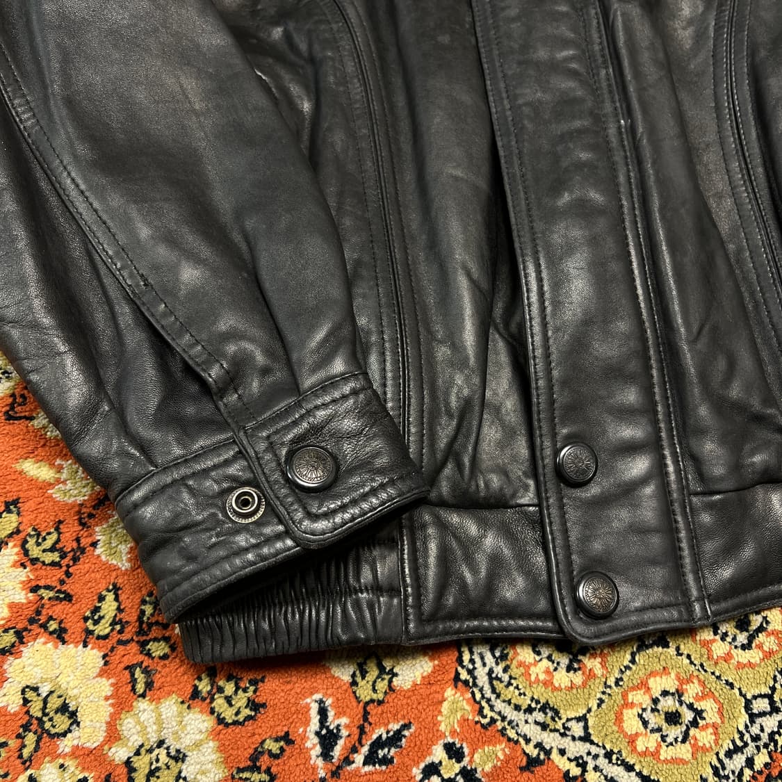 [100] 더헌트 빈티지 램스킨 레더 가죽자켓 상품이미지7