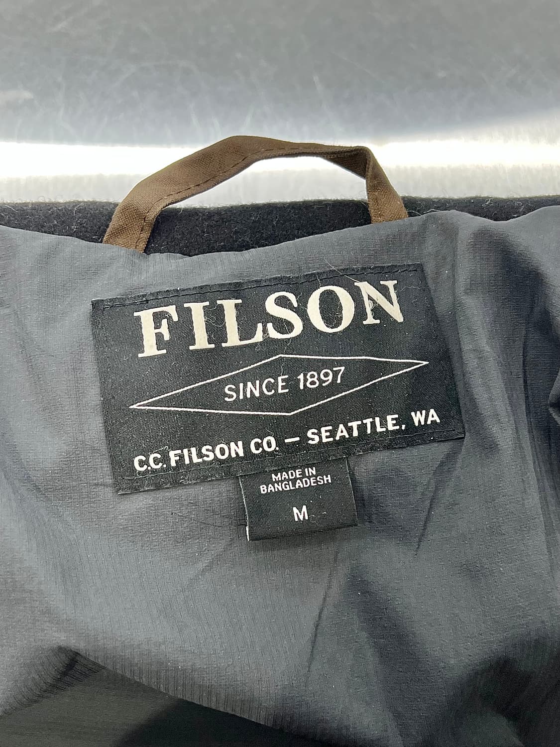 필슨 25fw 브라운 크루저 왁스 다운 퀼팅 패딩 자켓 상품이미지7