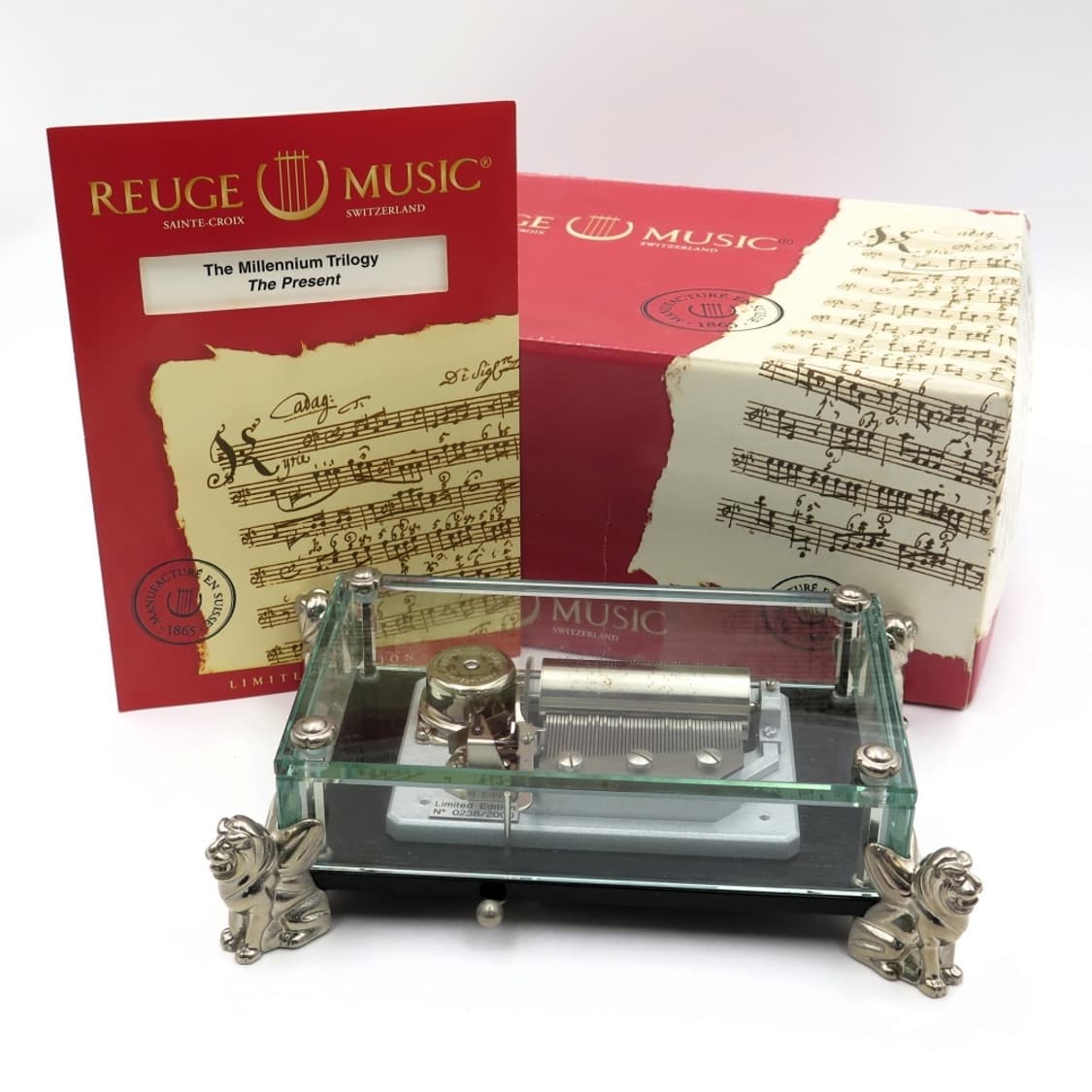 정품 Reuge 오르골 : 밀레니엄 한정판(2000년) 풀구성품 상품이미지1