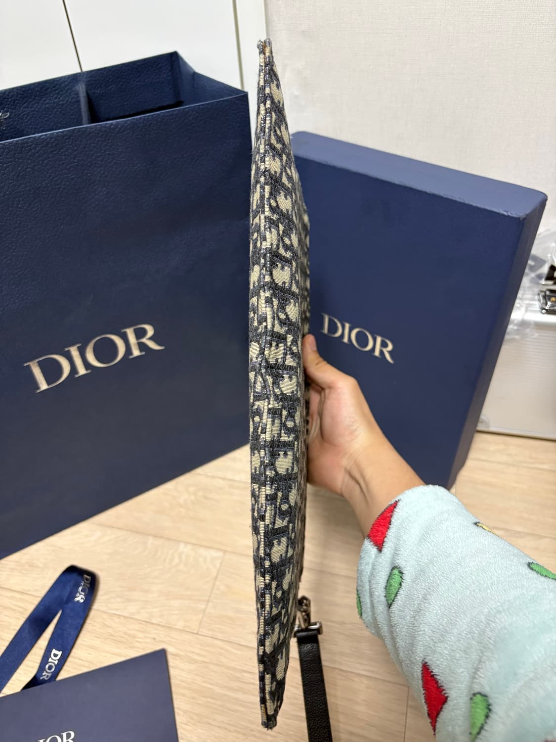 (정품) 디올 오블리크 클러치 a4 상품이미지5