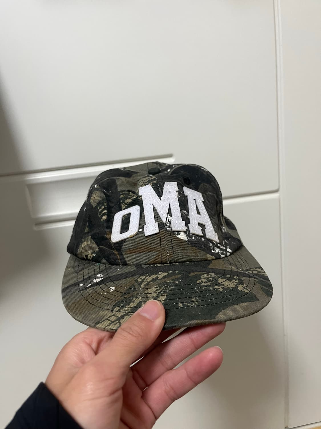 oMA 카모 볼캡 상품이미지1