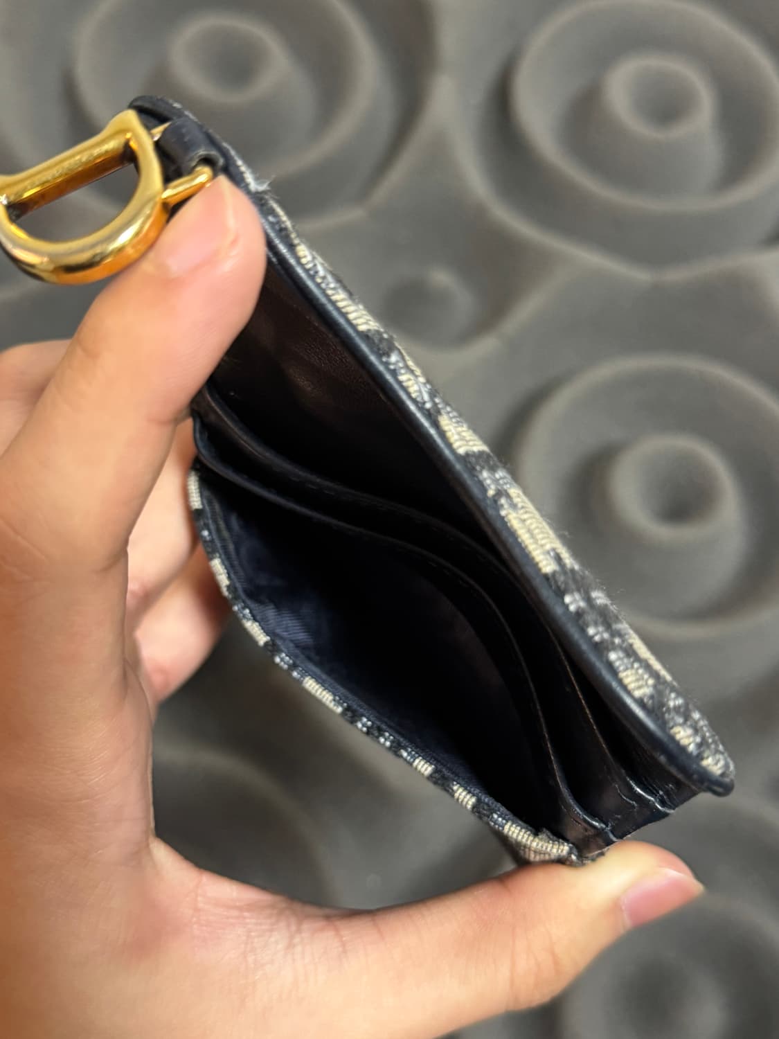 디올 새들 오블리크 카드지갑 상품이미지8