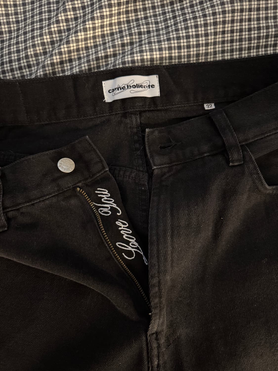 까르네볼렌테 하트 데님팬츠 상품이미지2