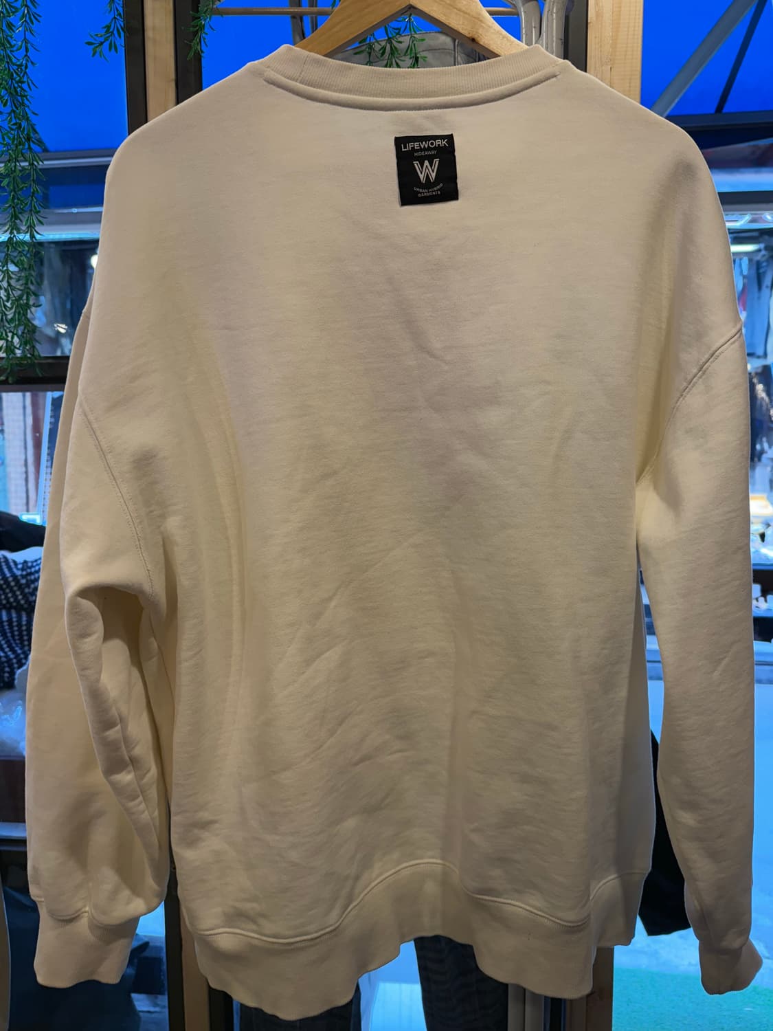 라이프워크 라독 부클 자수 맨투맨 상품이미지6