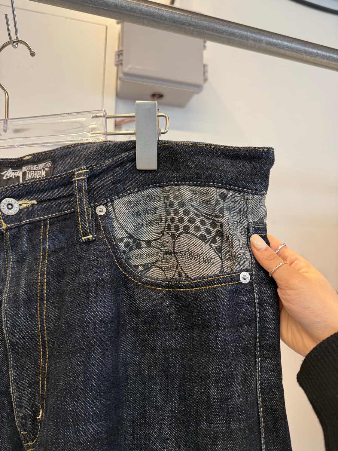 Stussy Pattern Denim Jeans  상품이미지2