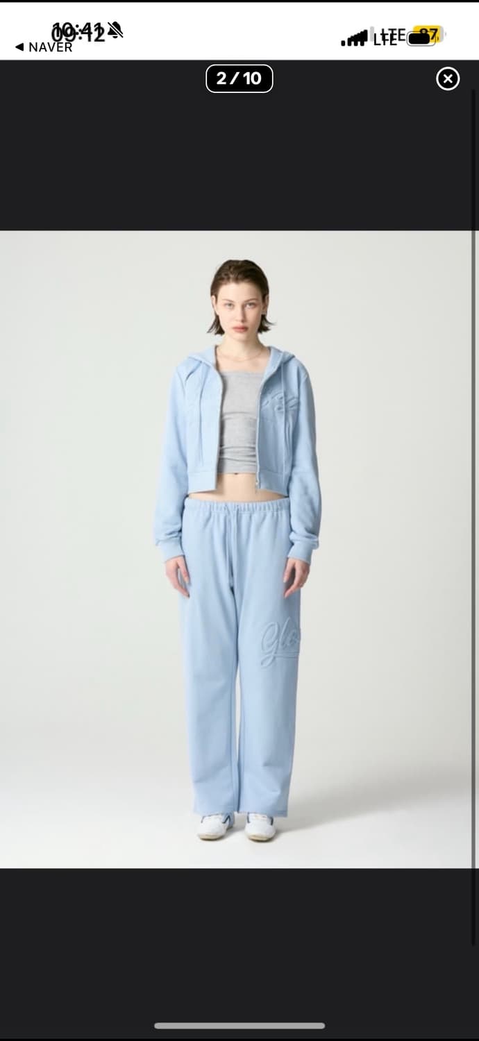 글로니 조던 셋업 (BABYBLUE) 상품이미지1
