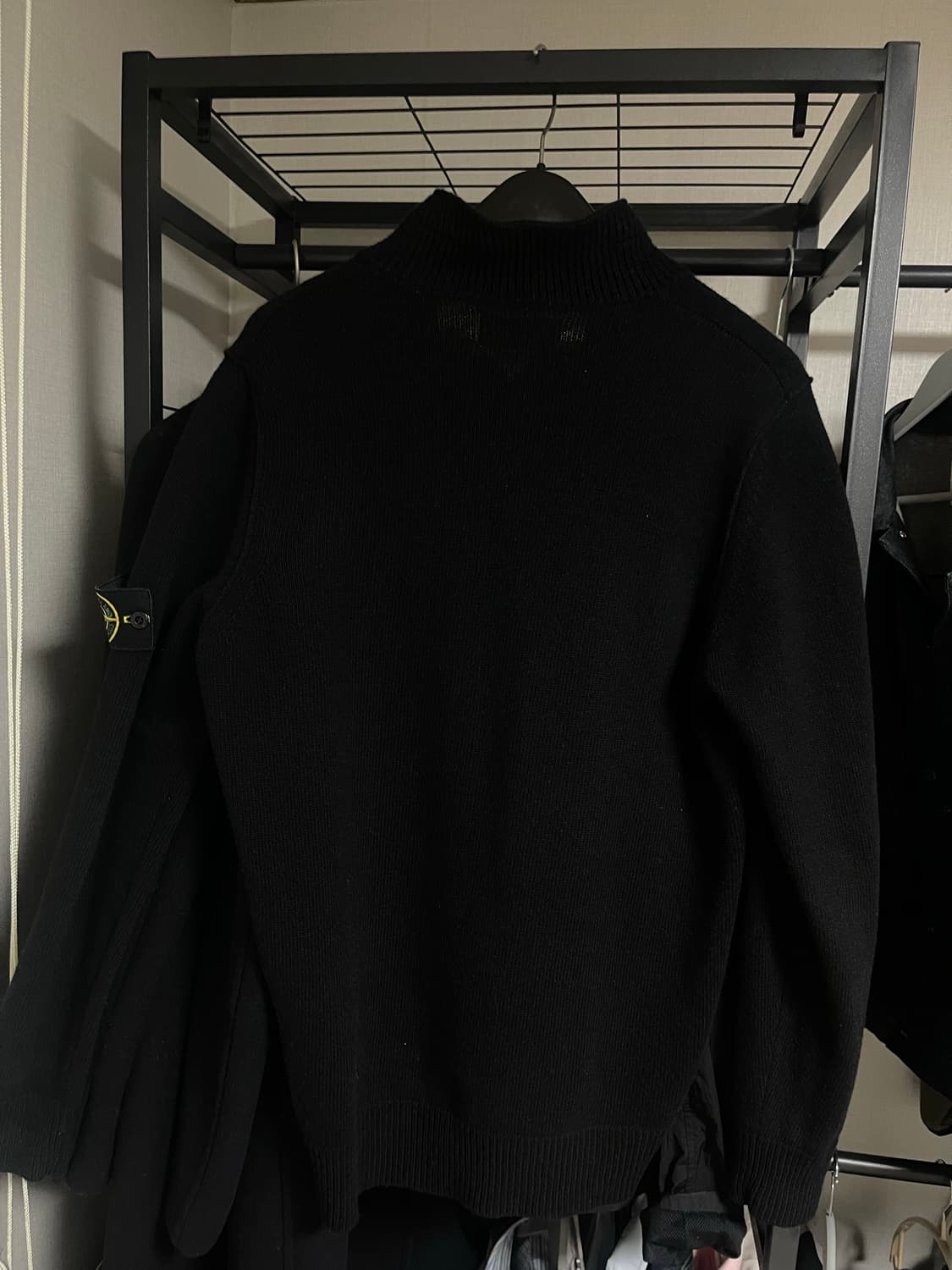 스톤 아일랜드 니트 반집업 상품이미지2