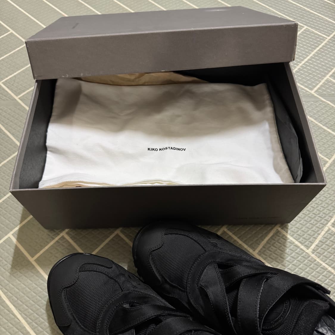 43, 275) 키코 코스타디노브 하크만 슈즈 오일 블랙 상품이미지7