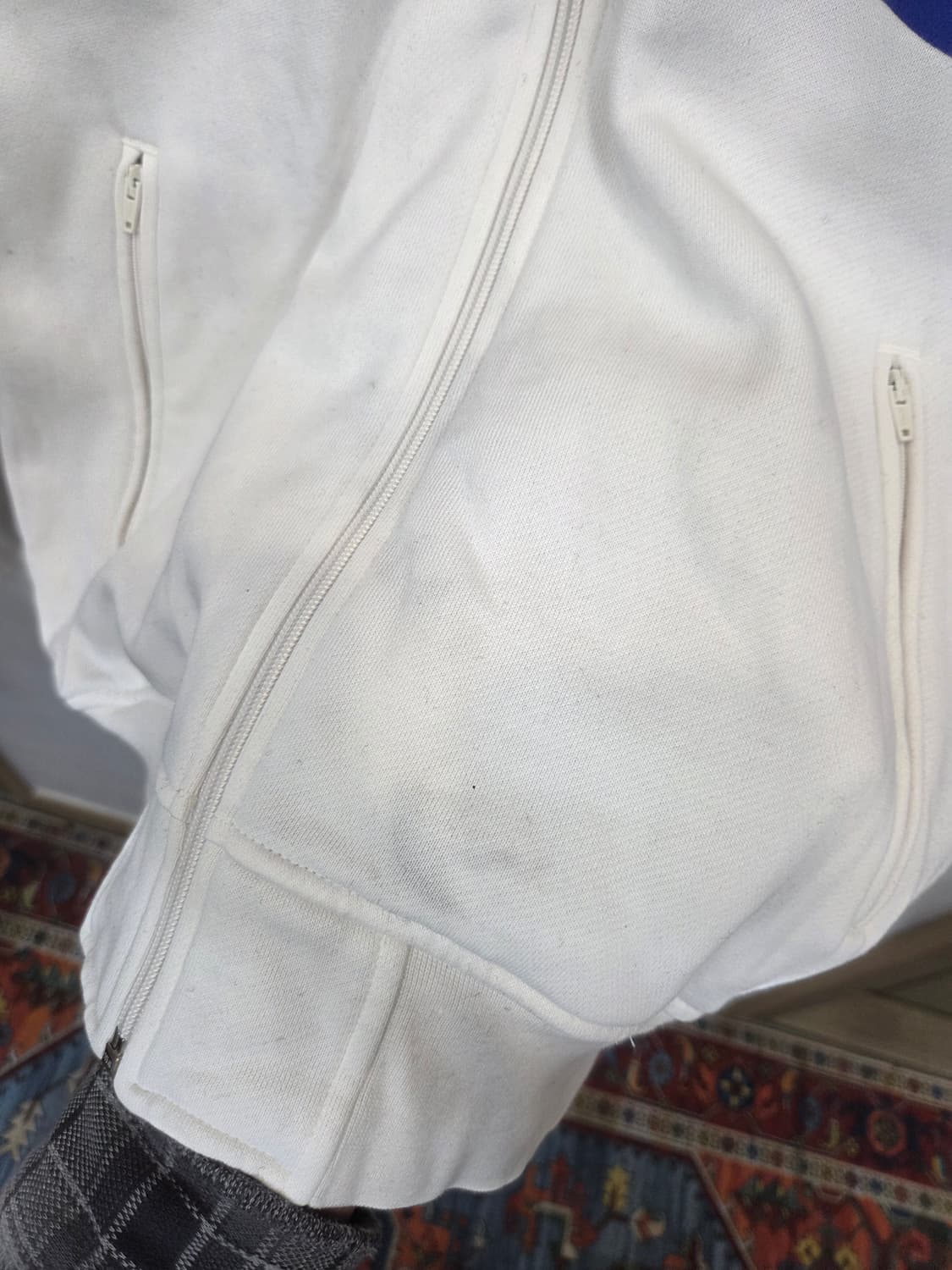 아디다스 신영국 기모 트랙 져지 후드집업 L 상품이미지8