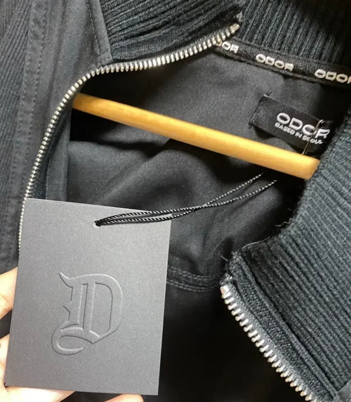 오도어 캐스톤 자켓(새상품) 블랙 caston jacket 상품이미지2