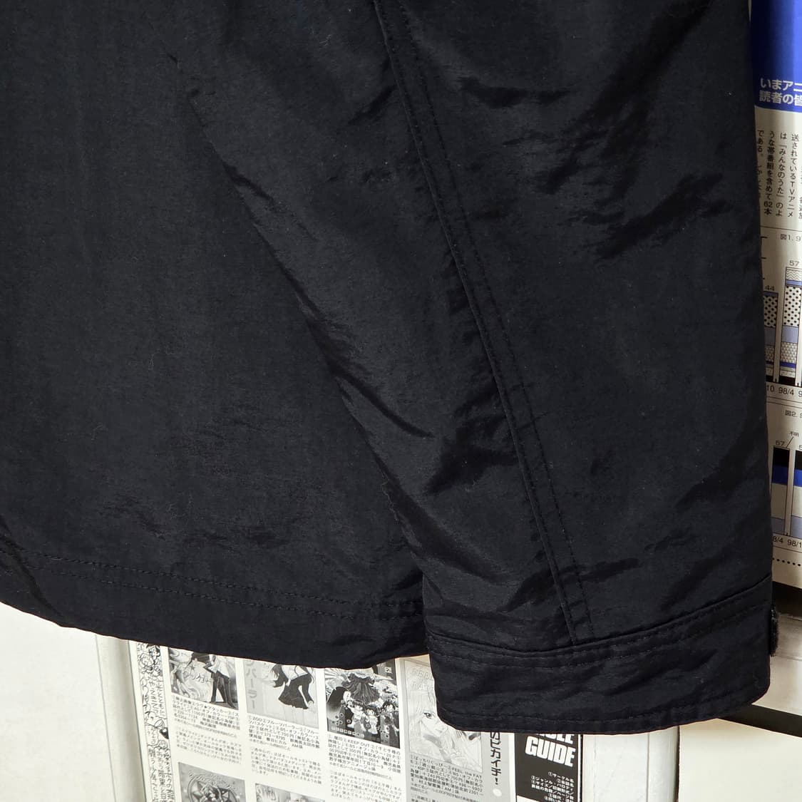 노스페이스 고프코어 블랙 바람막이 자켓 상품이미지8