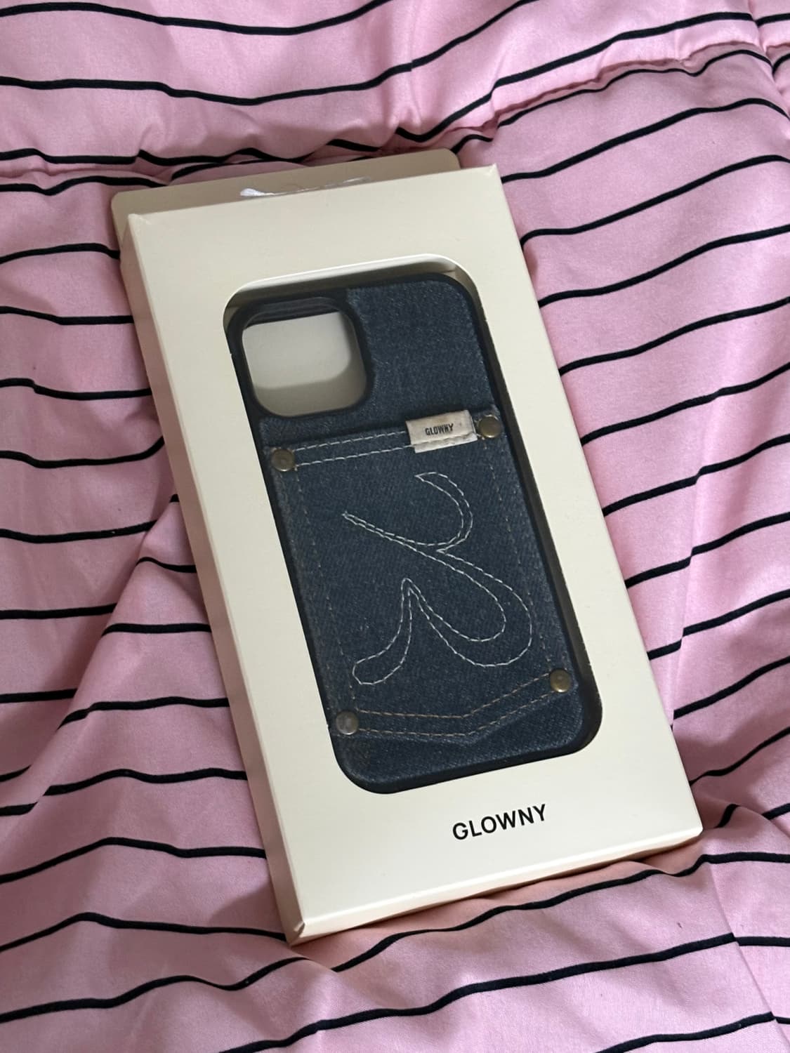 GLOWNY 글로니 아이폰13미니 데님케이스  상품이미지2