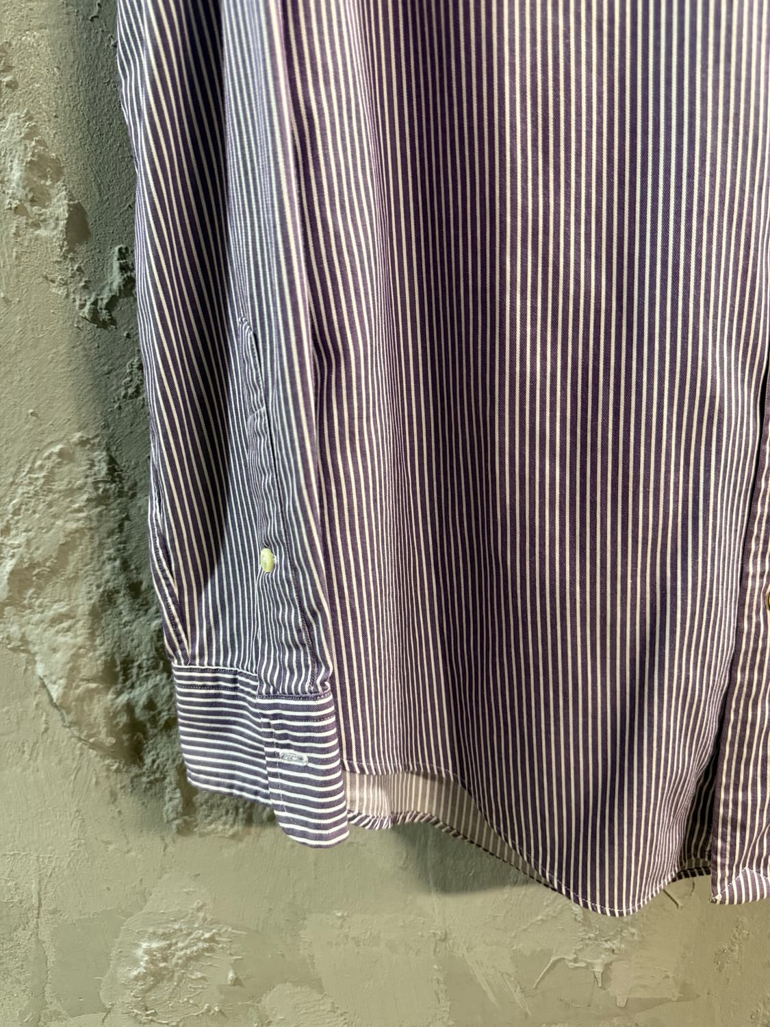 폴로 랄프로렌 POLO 커스텀핏 드레스 셔츠 퍼플 스트라이프 L 상품이미지2