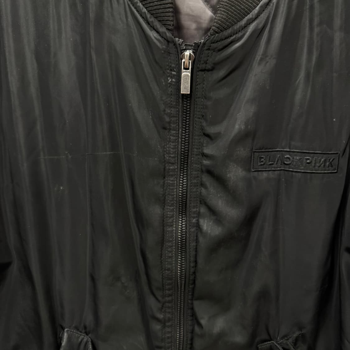 2022 BORN PINK 블랙핑크 월드투어 봄버 자켓 블랙 상품이미지10