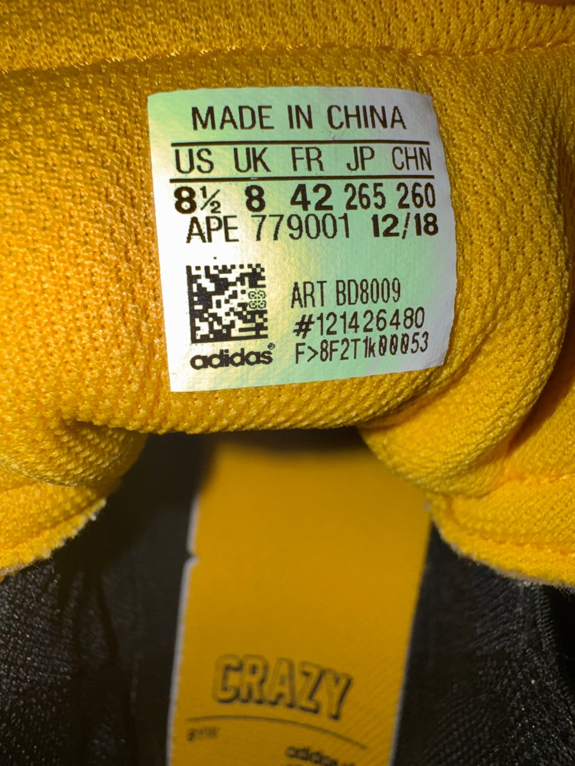 아디다스 크레이지 BYW 260 상품이미지2